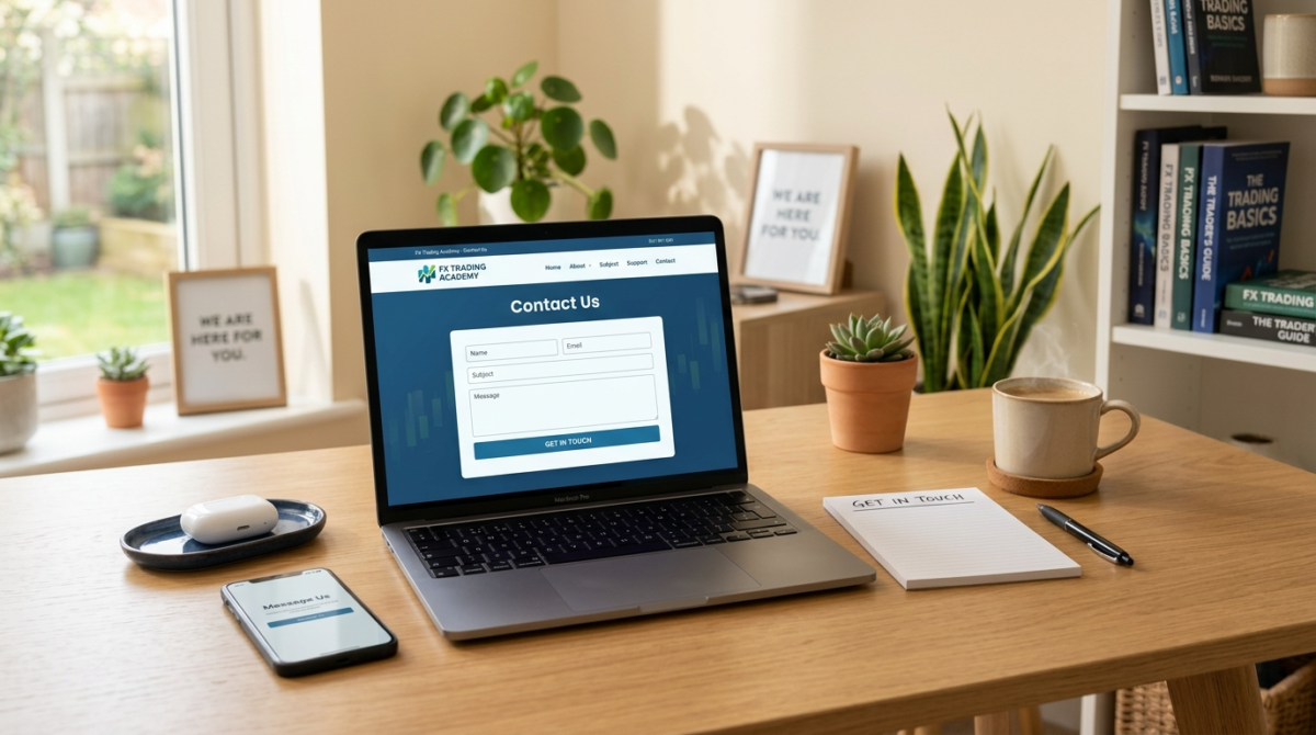 やさしいFXの教科書のお問い合わせページ
