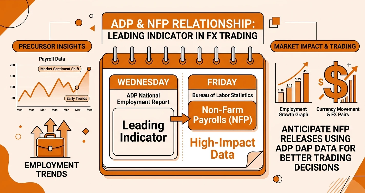 ADP雇用統計とは？NFP発表前日に出る「先行指標」の見方と注意点