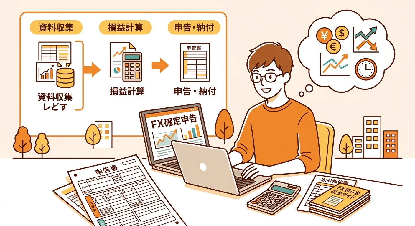 FXの税金をわかりやすく解説！確定申告・税率・節税の基本【初心者向け】