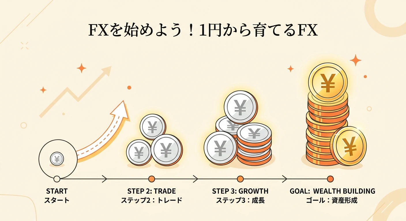 1通貨（約15円）からできるFX！松井証券FXで超少額から本番環境を体験する方法
