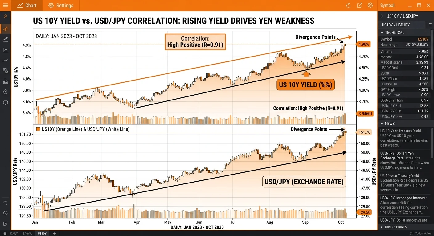 米国債金利（長期金利）と為替の関係！10年債利回りがドル円を動かす仕組み